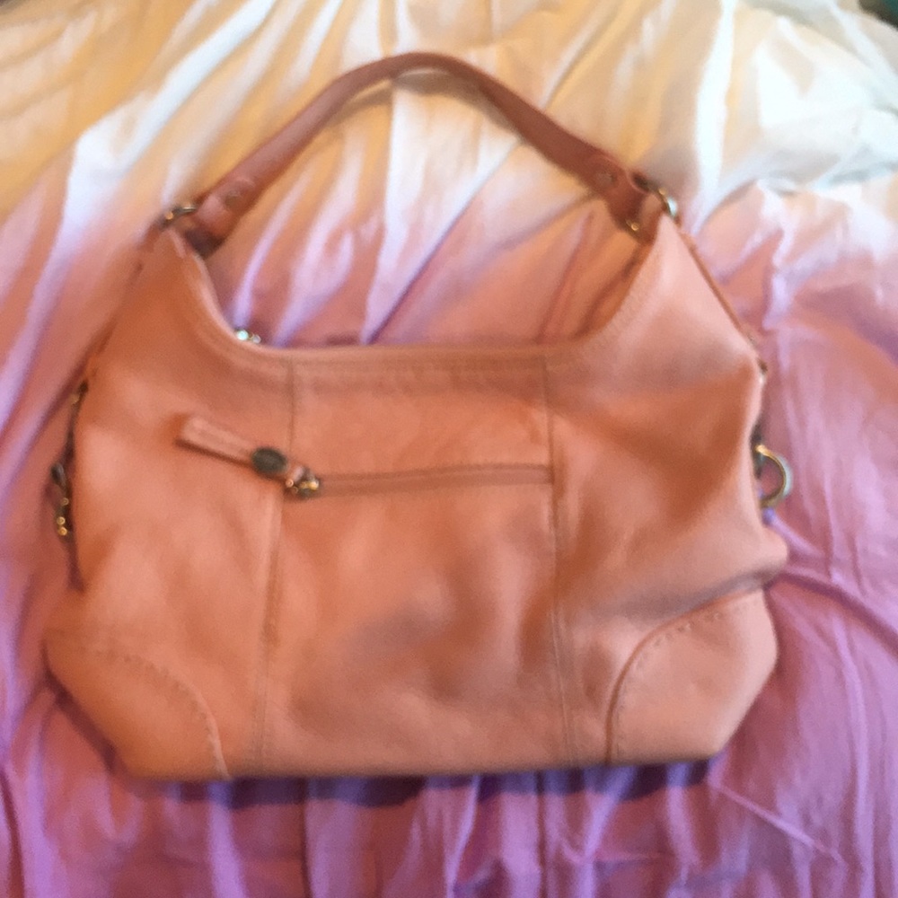 Donald J. Pliner Baby Pink Hobo Bag